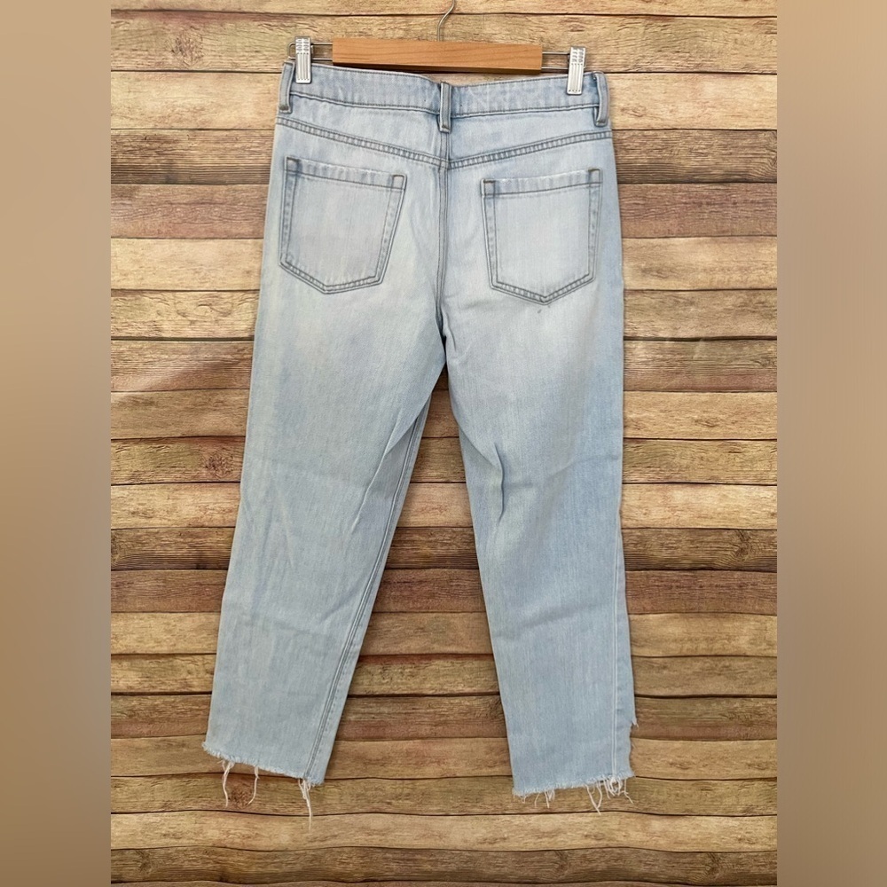 1. State Essentials Corsica Light Wash Distressed Designer Jeans Womens 27 - Picture 1 of 11